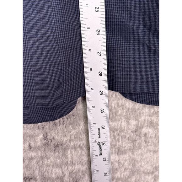 New J Crew Ludlow Slim Suit 41 R Mens Blue Check Portuguese Cotton Linen - Picture 5 of 15